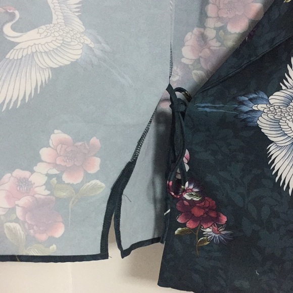 ❌ SOLD ❌ NEW ZARA CRANE WRAP TIE TOP SZ S - Picture 5 of 7